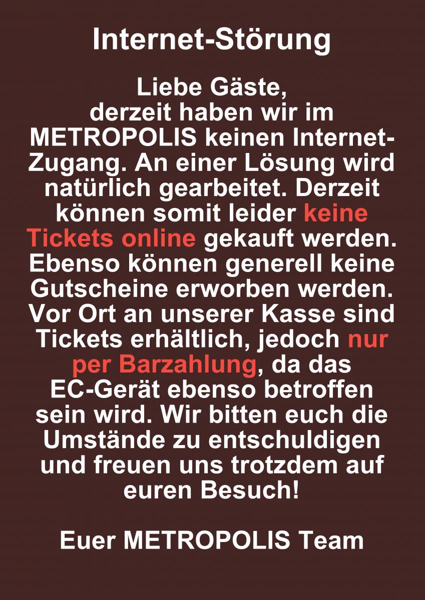 Internet-Störung
